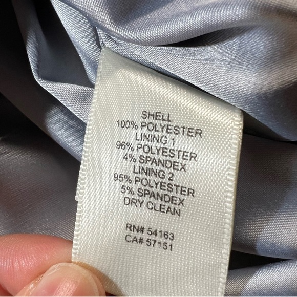 Eliza J Floral Embroidered Appliqué Sheath Dress Flutter Sleeve Formal 10 EUC - Picture 3 of 8